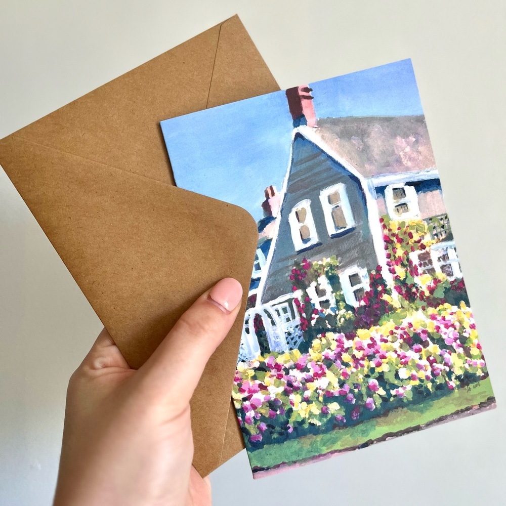 Mother’s Day cards spring card birthday card pack of 5 Nantucket spring blooms